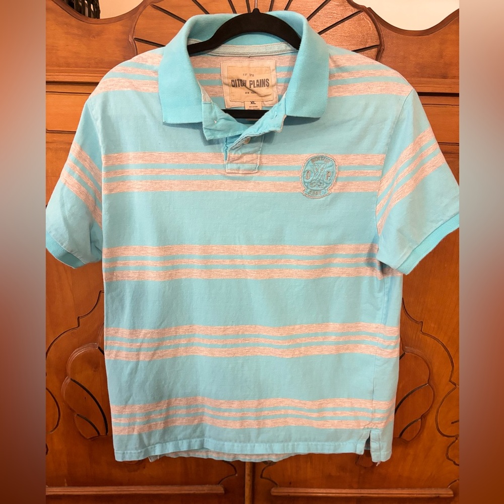 Men’s Ditch Plains Polo Shirt Size XL